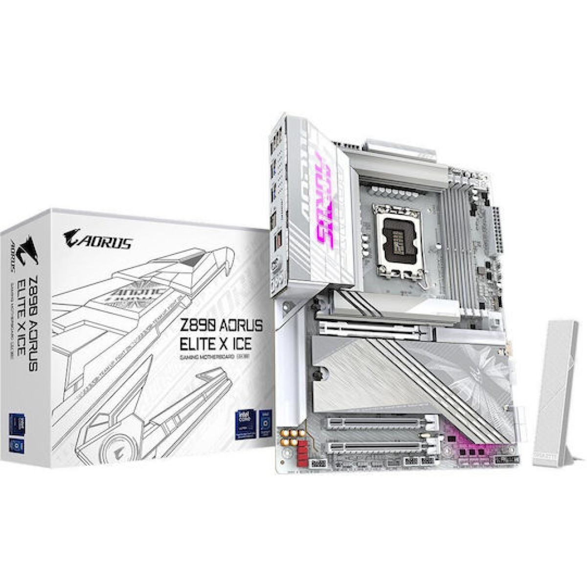 Gigabyte Z890 Aorus Elite X Ice Wi-Fi Motherboard ATX με Intel 1851 Socket