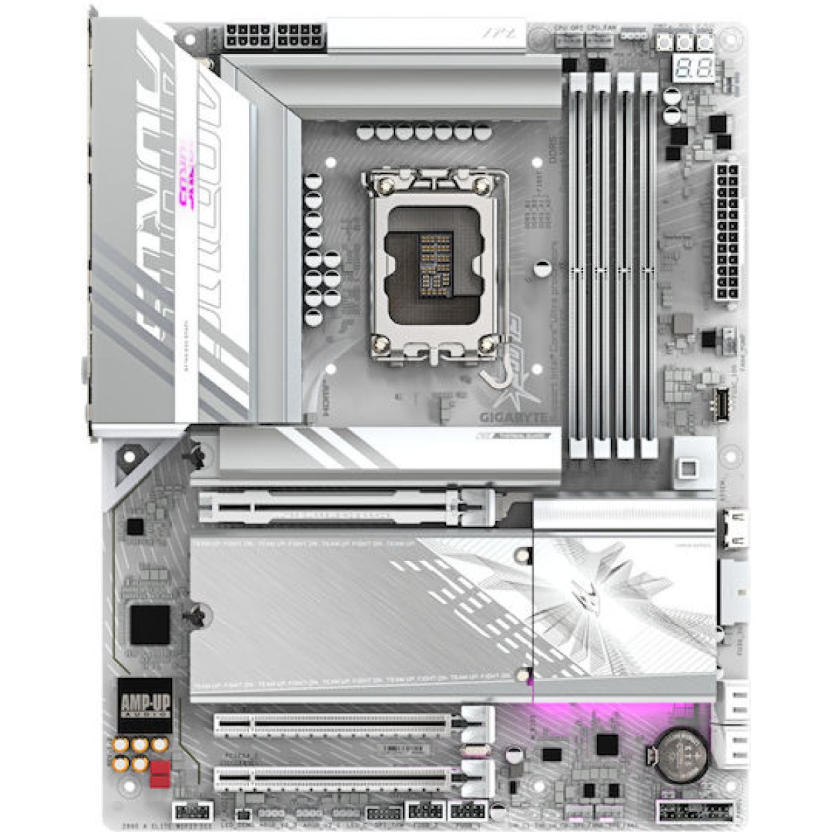 Gigabyte Aorus Elite Wifi 7 ICE Z890 Motherboard ATX με Intel 1851 Socket