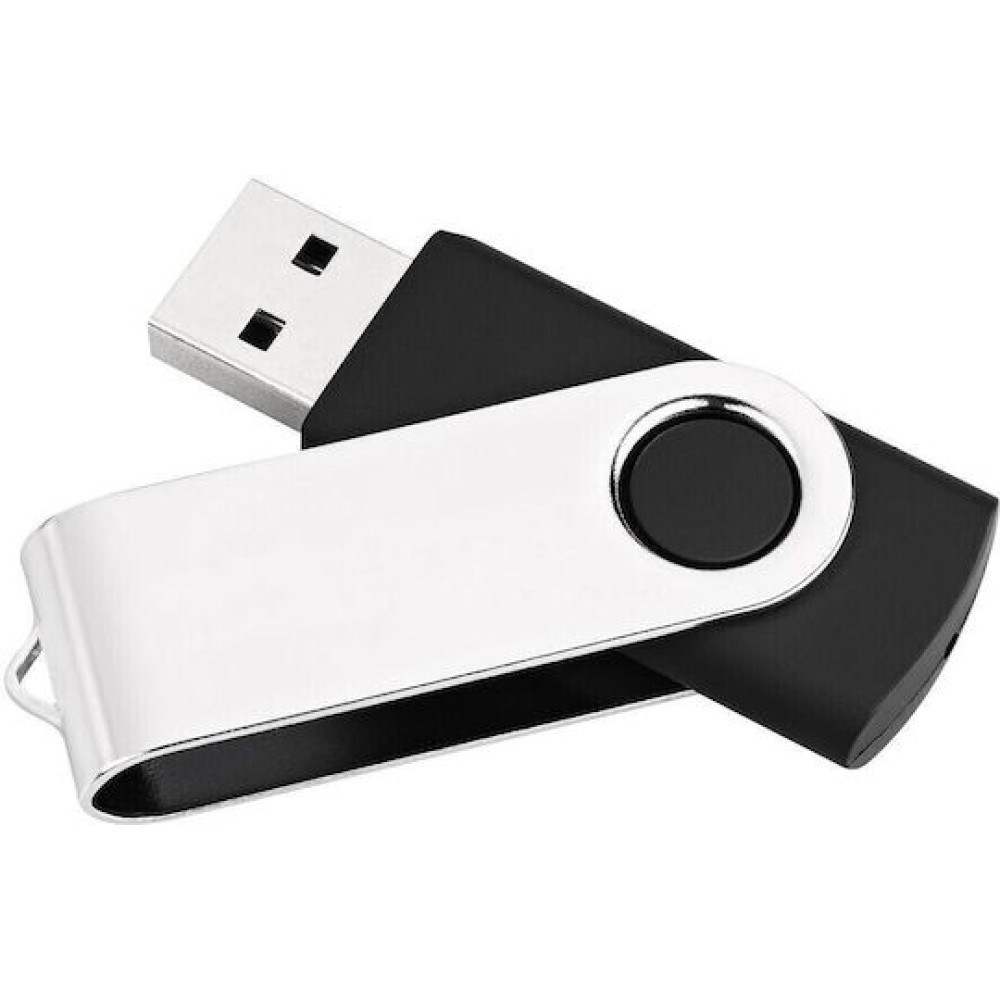 MediaRange Neutral 8GB USB 2.0 Stick Μαύρο