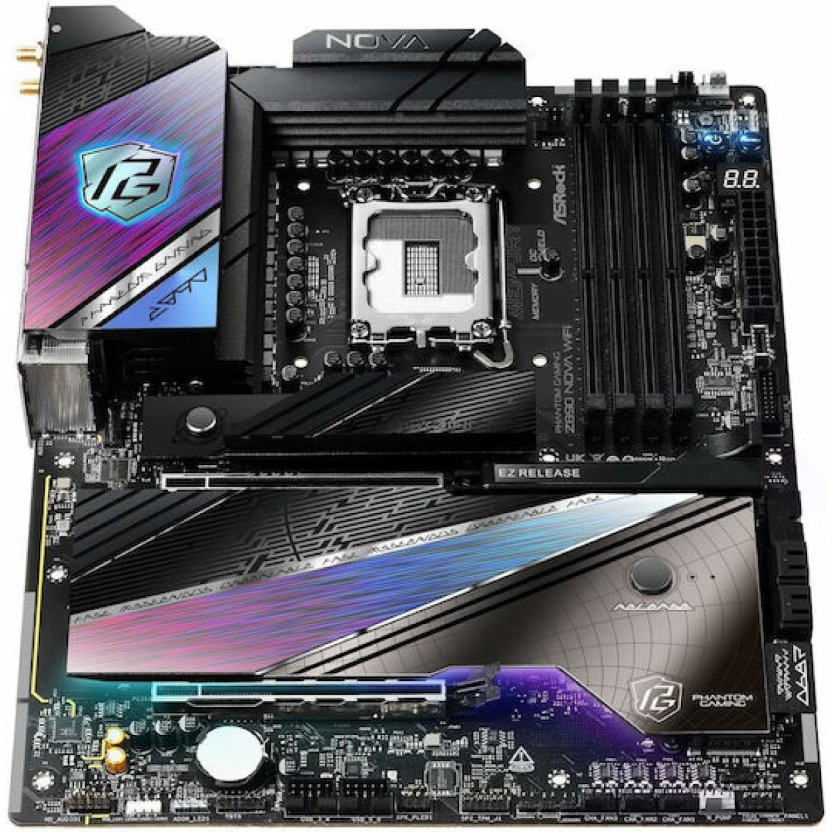 ASRock Phantom Gaming Z890 Nova WiFi Motherboard ATX με Intel 1851 Socket