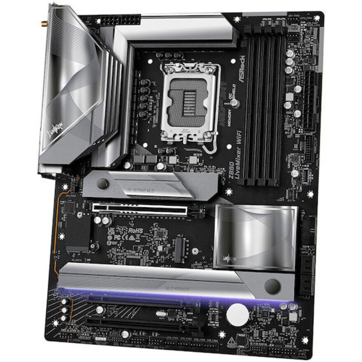 ASRock Z890 LiveMixer WiFi Motherboard ATX με Intel 1851 Socket 90-MXBPE0-A0UAYZ