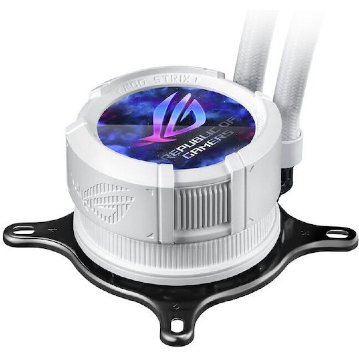 Asus Rog Strix LC III 360 Υδρόψυξη Επεξεργαστή Τριπλού Ανεμιστήρα 120mm για Socket AM4/AM5/1700/1200/115x με ARGB Φωτισμό Λευκή