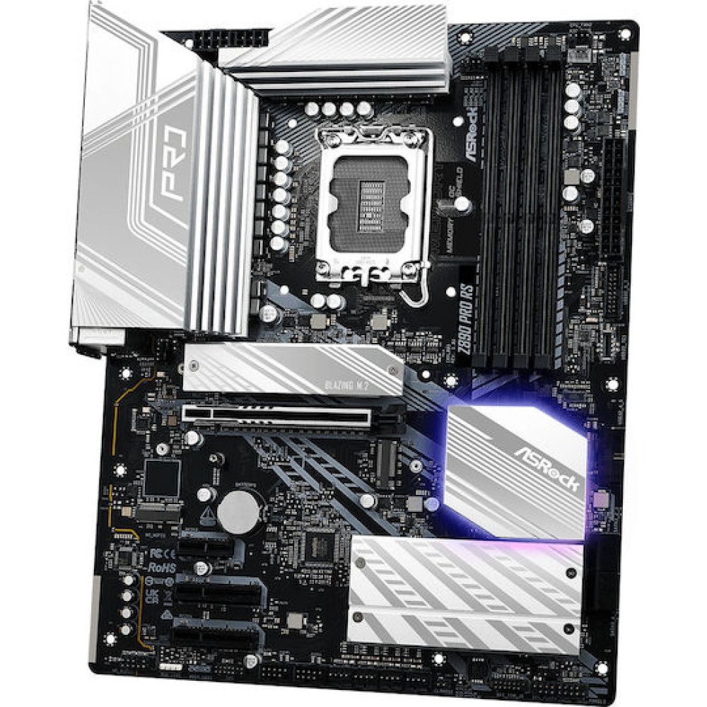 ASRock Z890 Pro RS Motherboard ATX με Intel 1851 Socket 90-MXBP10-A0UAYZ