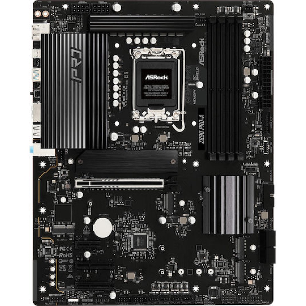 ASRock Z890 Pro-A Motherboard ATX με Intel 1851 Socket 90-MXBP50-A0UAYZ