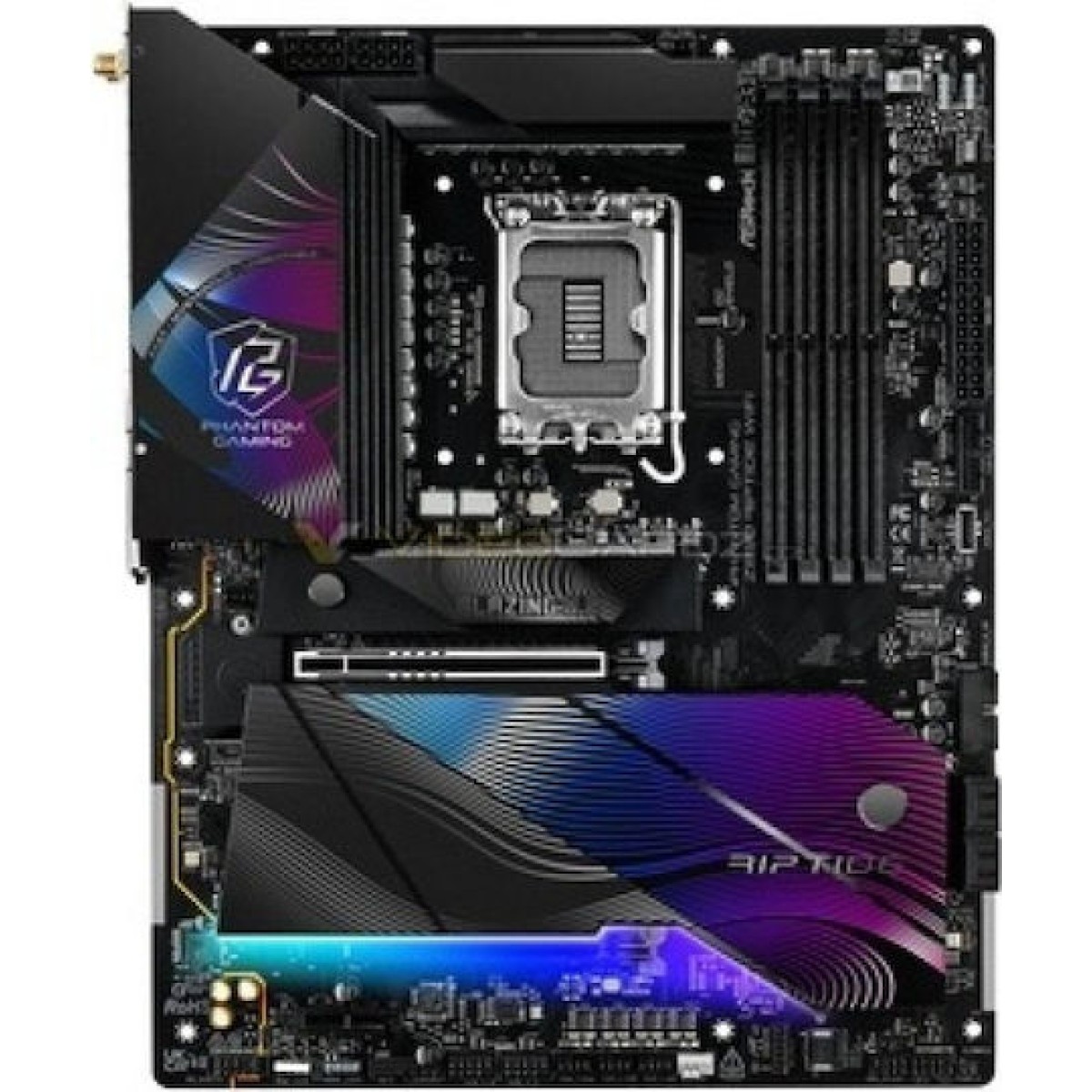 ASRock Phantom Gaming Z890M Riptide WiFi Motherboard Micro ATX με Intel 1851 Socket 90-MXBPK0-A0UAYZ