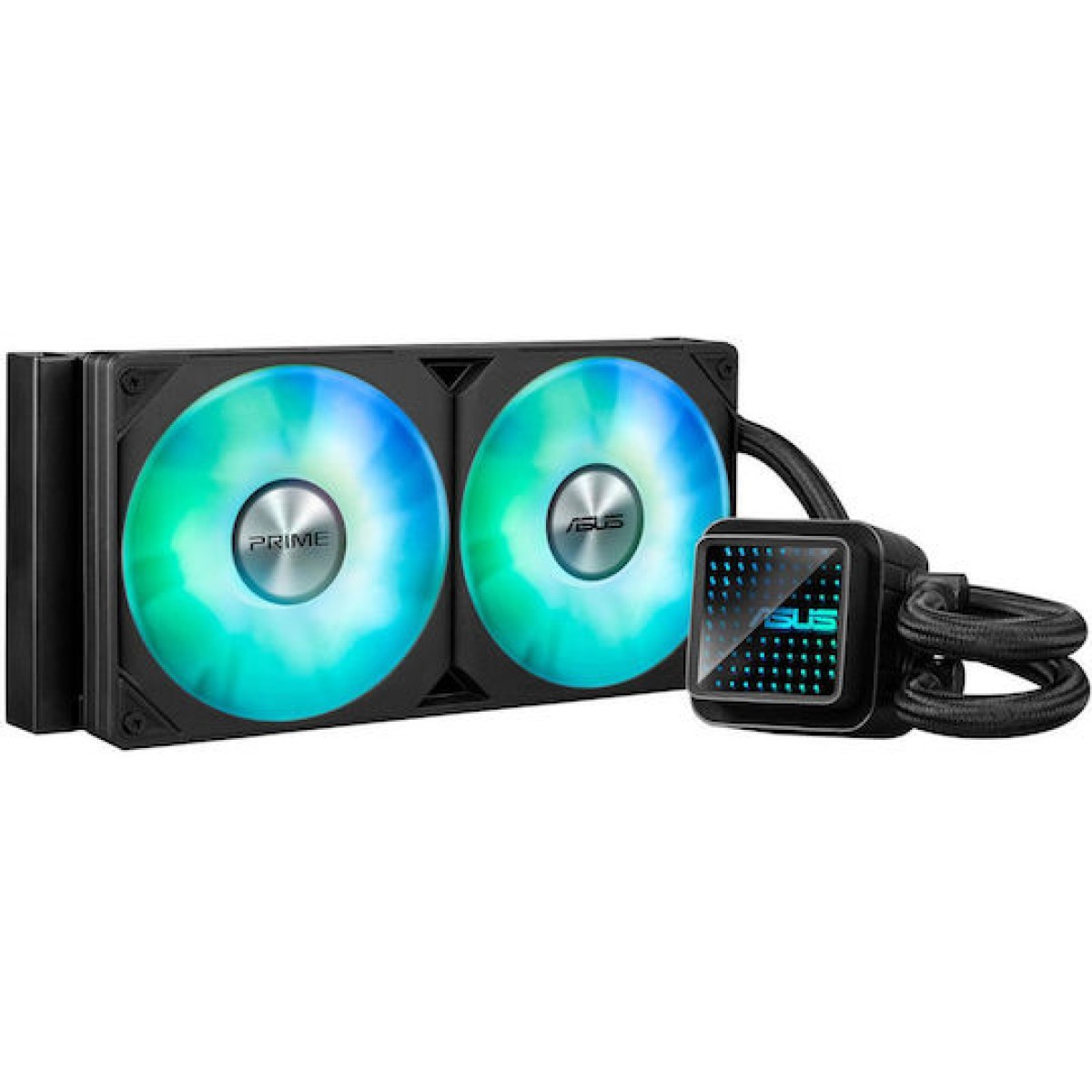 Asus Prime LC 240 ARGB Υδρόψυξη Επεξεργαστή Διπλού Ανεμιστήρα 120mm για Socket AM4/AM5/1700/1200/115x