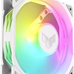 Asus TUF Gaming TR120 ARGB Case Fan με Σύνδεση 4-Pin PWM 3τμχ Λευκό