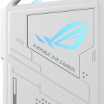 Asus Rog Strix Arion Θήκη για Σκληρό Δίσκο M.2 SATA III NVME με σύνδεση USB 3.2 Type-C σε Λευκό χρώμα