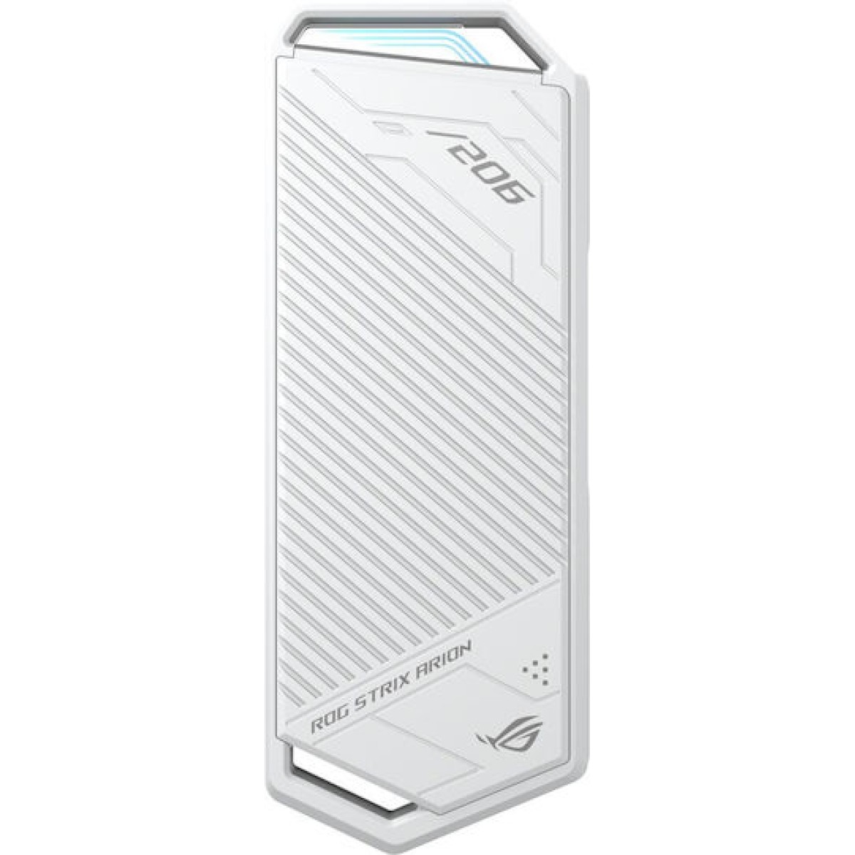 Asus Rog Strix Arion Θήκη για Σκληρό Δίσκο M.2 SATA III NVME με σύνδεση USB 3.2 Type-C σε Λευκό χρώμα