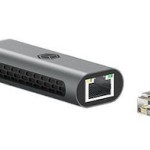 Icy Box IB-LAN301-C3 USB-C Αντάπτορας Δικτύου για Ενσύρματη σύνδεση Ethernet