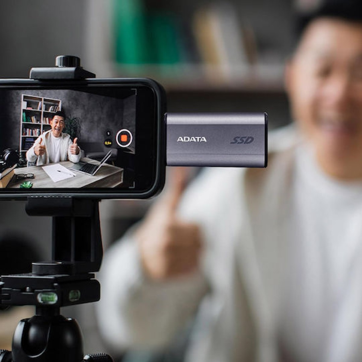 Adata 1TB USB 3.2 SSD Stick Μαύρο