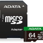 Adata microSDXC 64GB Class 10 U3 V30 A2 UHS-I