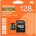 Adata microSDXC 128GB Class 10 U3 V30 A2 UHS-I