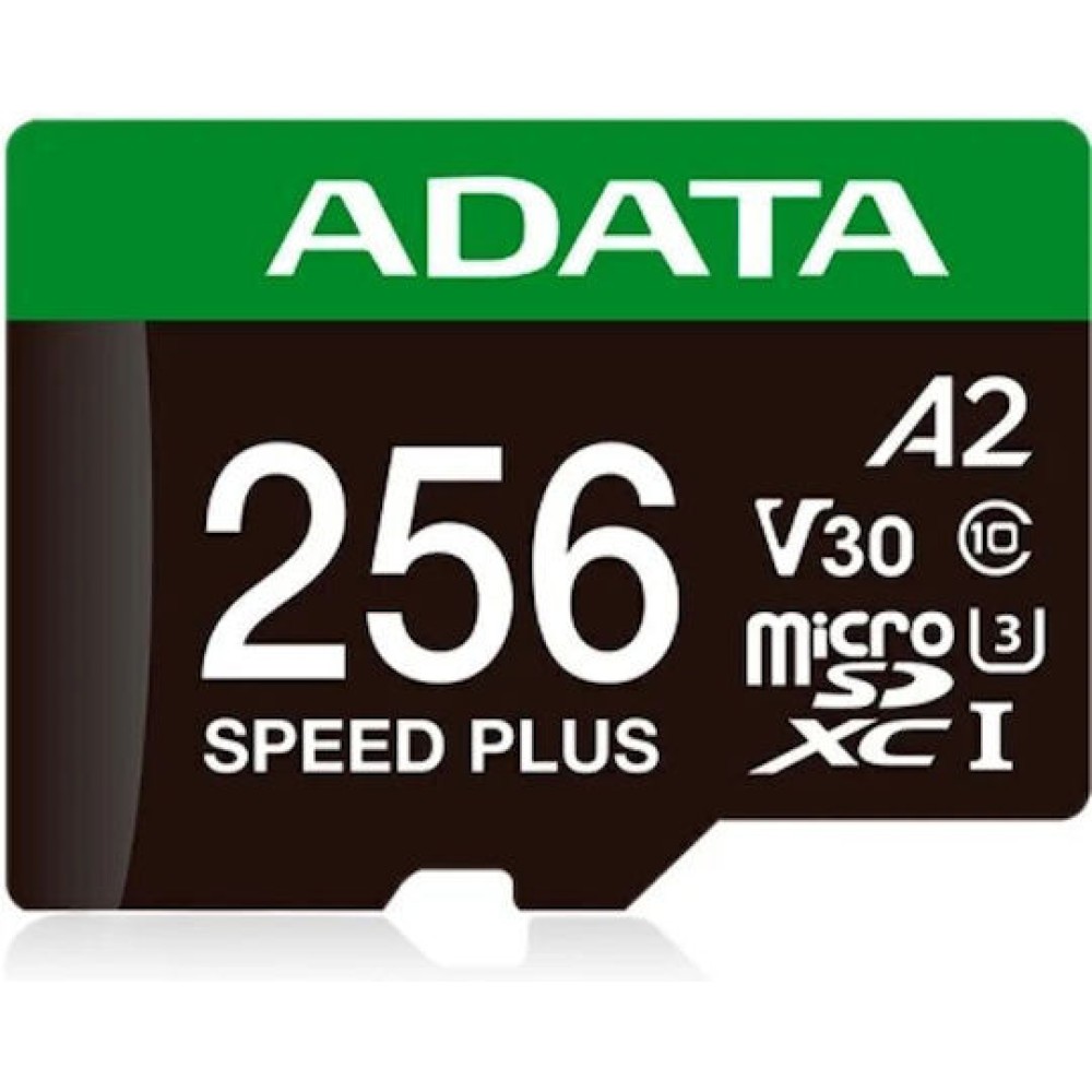 Adata microSDXC 256GB Class 10 U3 V30 A2 UHS-I με αντάπτορα