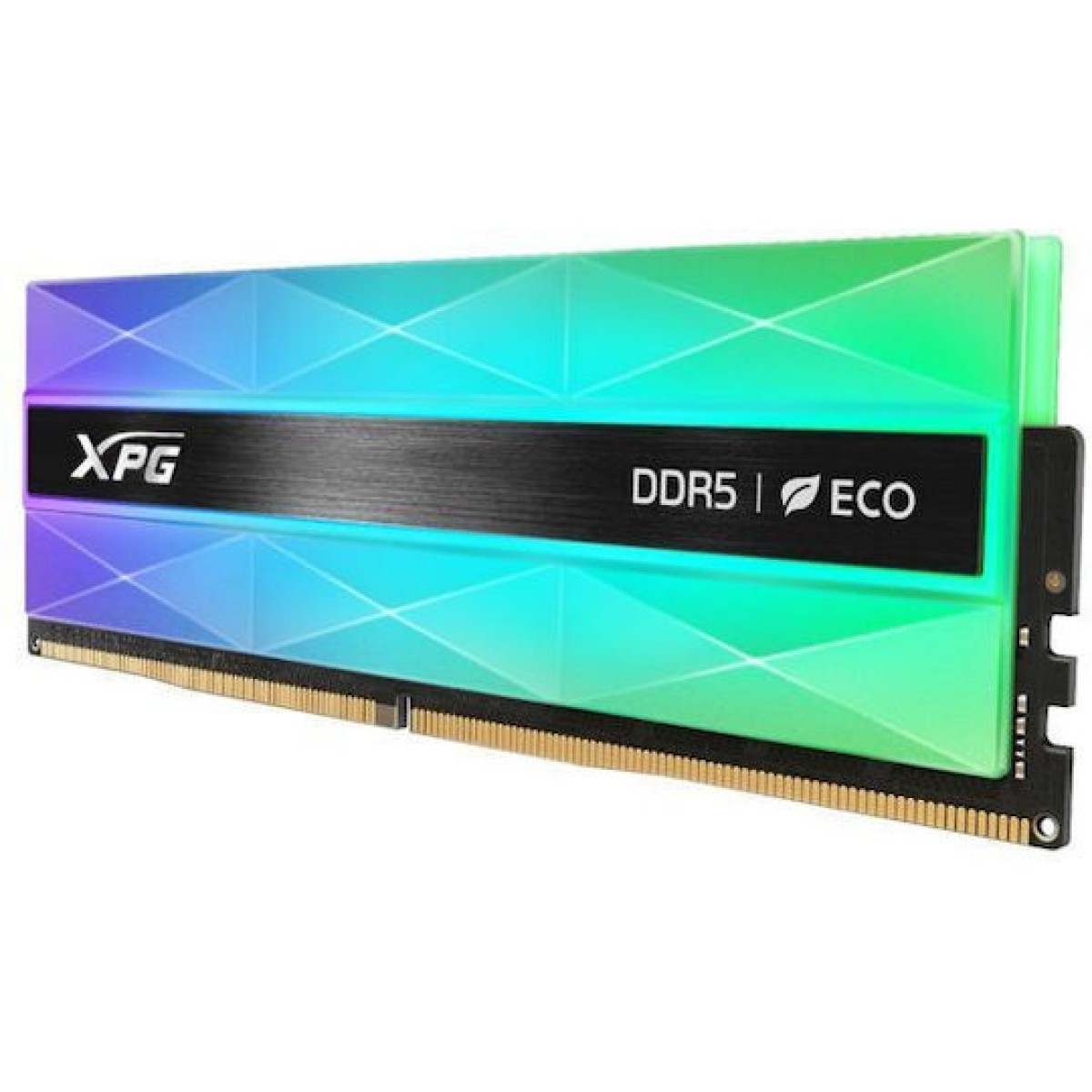 Adata XPG Lancer Neon RGB DDR5 32GB RAM με 2x16GB Modules και Ταχύτητα 6400 για Desktop
