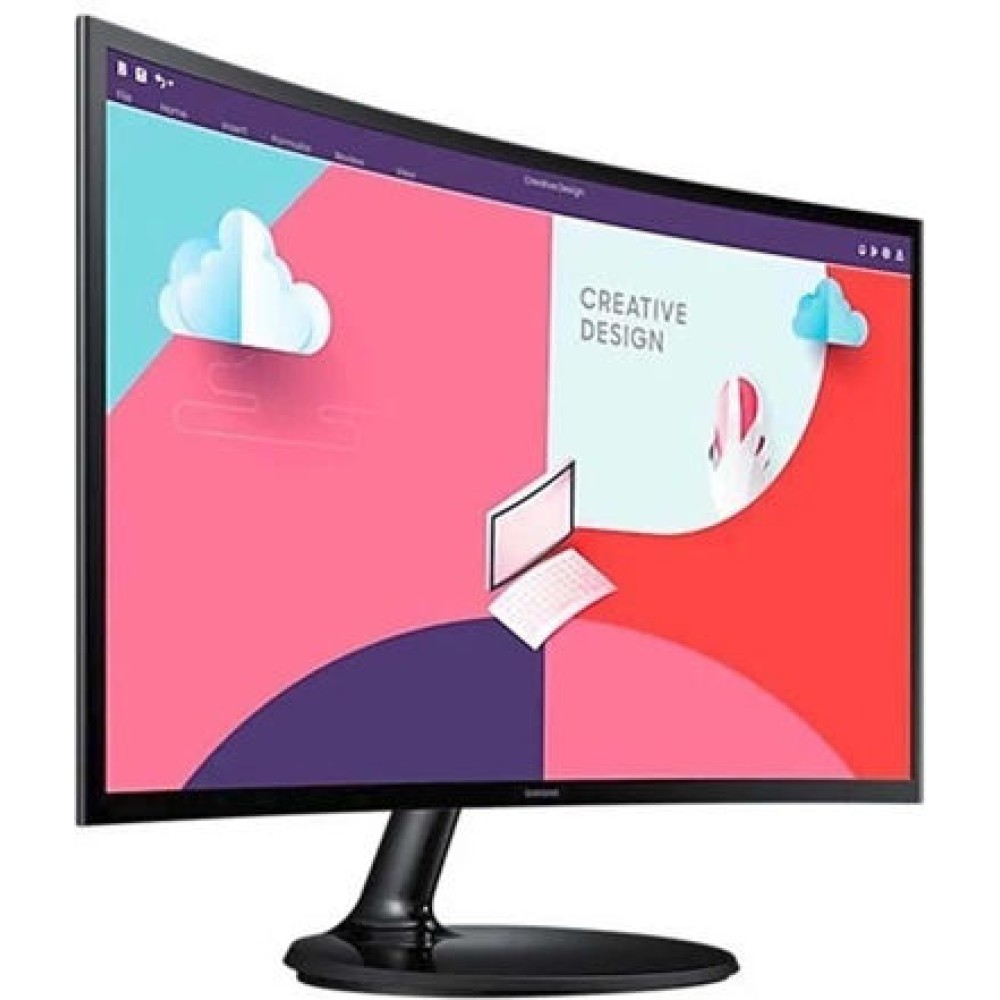 Samsung Essential Monitor VA HDR Curved Monitor 24