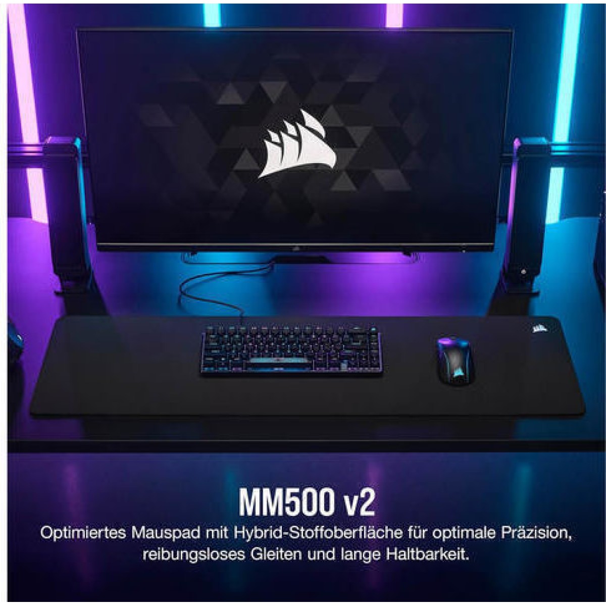 Corsair Mm500 V2 Hybrid Cloth Extended