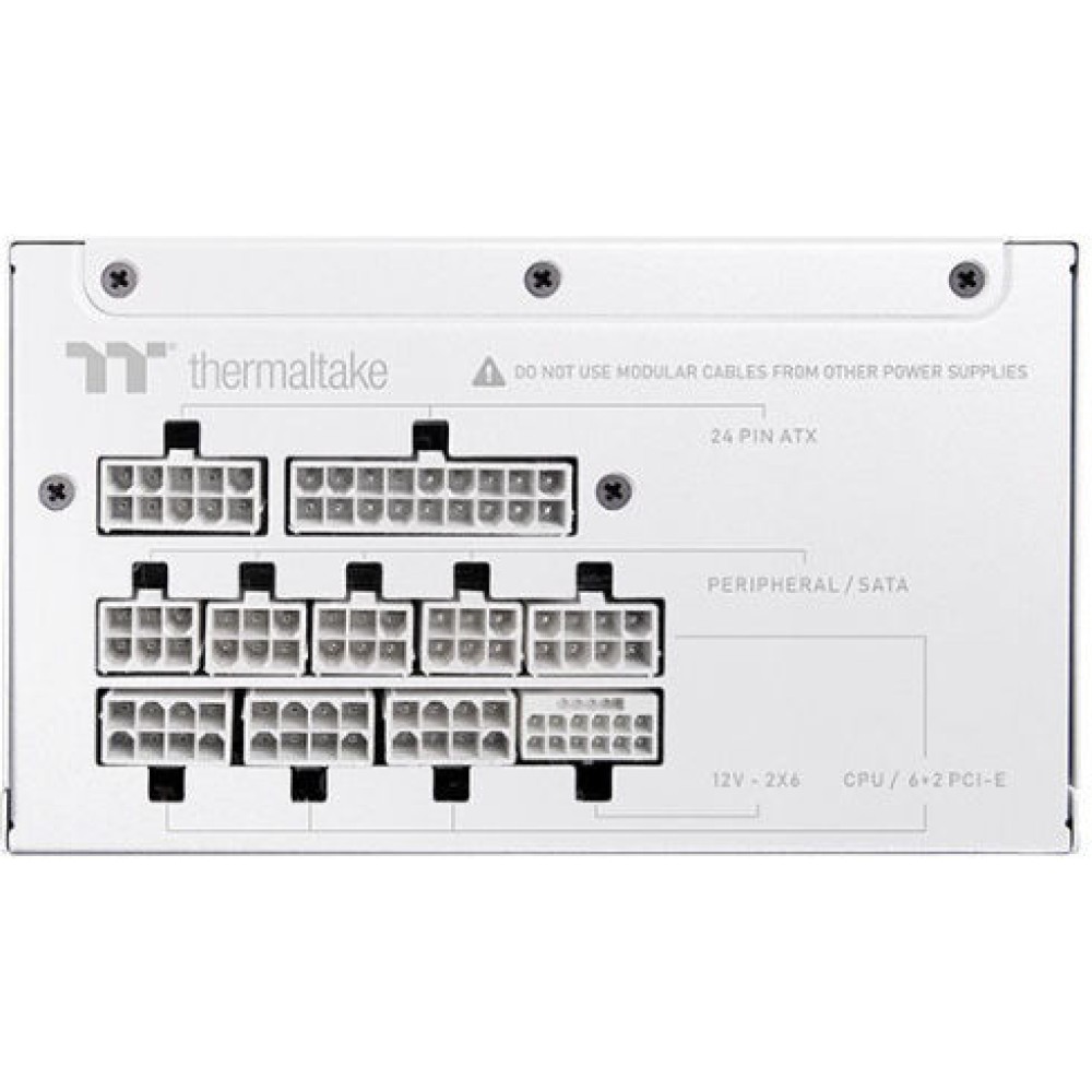 Thermaltake Toughpower GT Snow 850W Λευκό Τροφοδοτικό Υπολογιστή Full Modular 80 Plus Gold