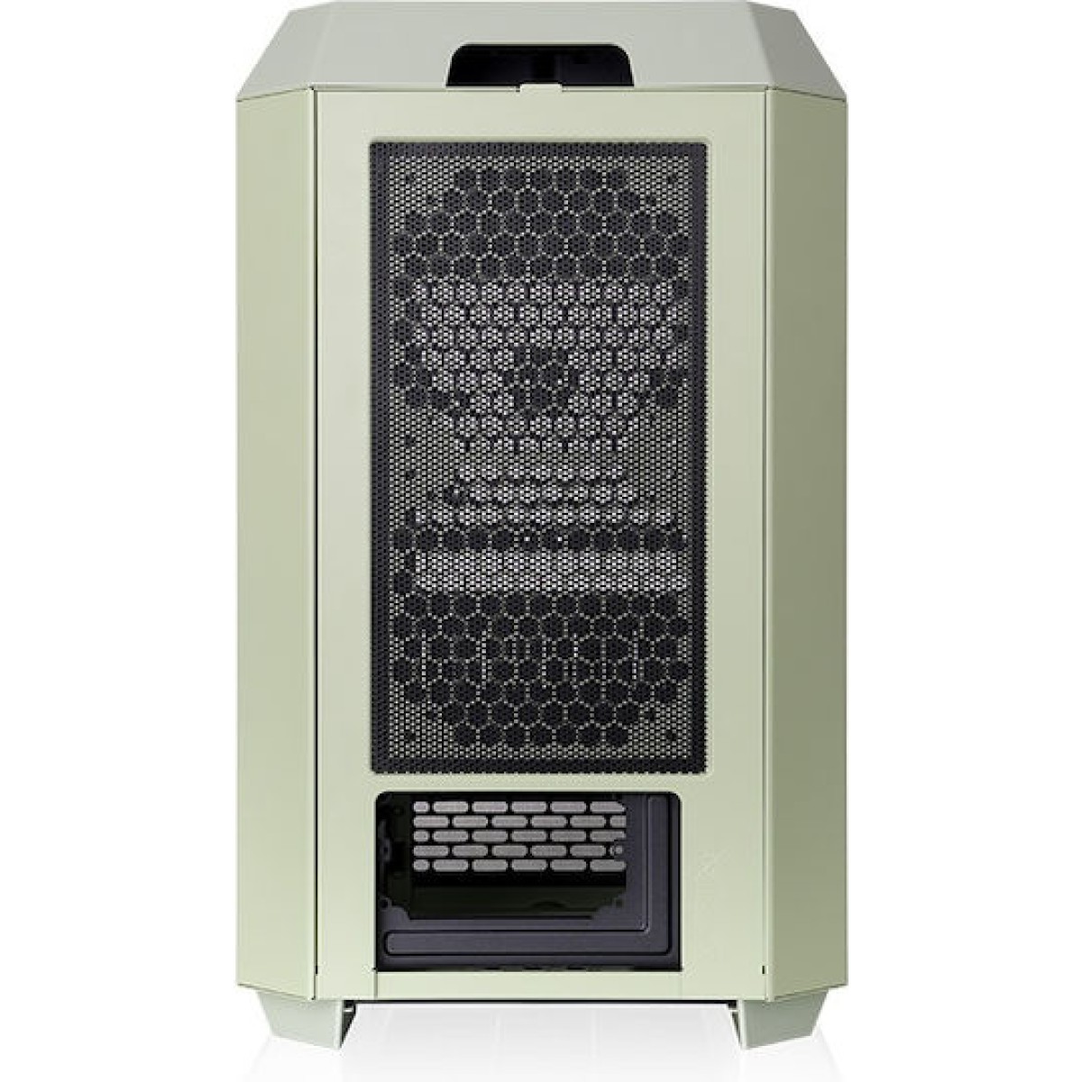 Thermaltake The Tower 250 Gaming Mini Tower Κουτί Υπολογιστή με Πλαϊνό Παράθυρο και RGB Φωτισμό Matcha Green
