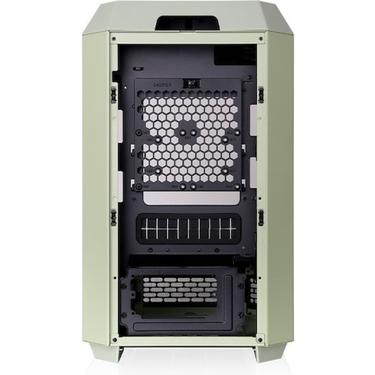 Thermaltake The Tower 250 Gaming Mini Tower Κουτί Υπολογιστή με Πλαϊνό Παράθυρο και RGB Φωτισμό Matcha Green