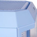 Thermaltake The Tower 250 Gaming Mini Tower Κουτί Υπολογιστή με Πλαϊνό Παράθυρο και RGB Φωτισμό Hydrangea Blue