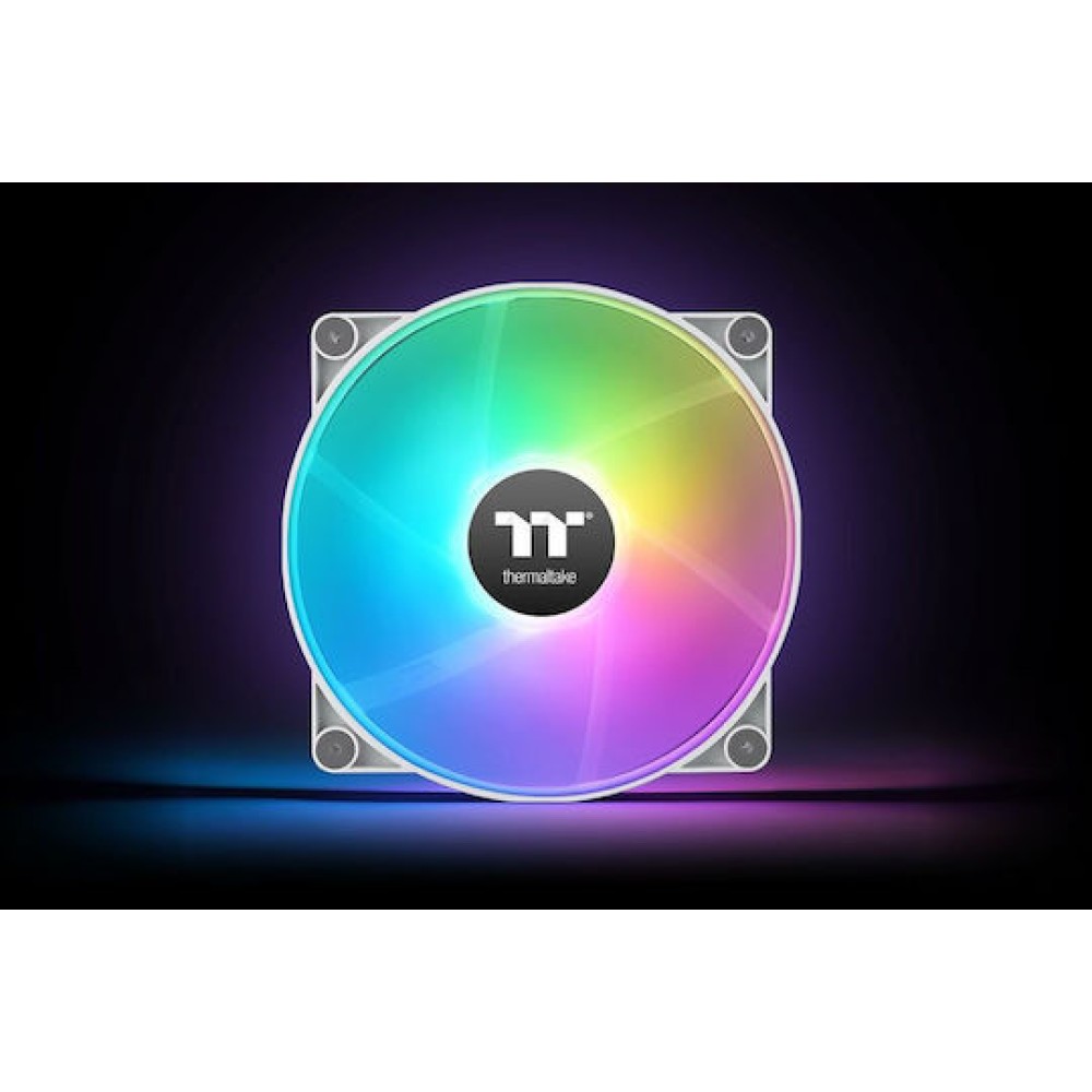 Thermaltake CT200 Case Fan με ARGB Φωτισμό και Σύνδεση 4-Pin PWM Λευκό