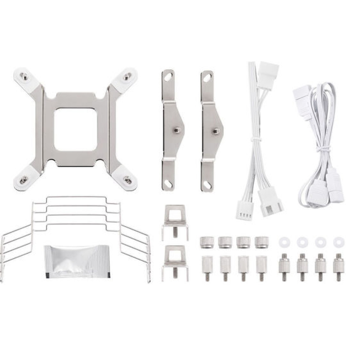 Thermaltake Astria 600 Ψύκτρα Επεξεργαστή για Socket AM4/AM5/1200/115x/1700 με ARGB Φωτισμό Λευκή