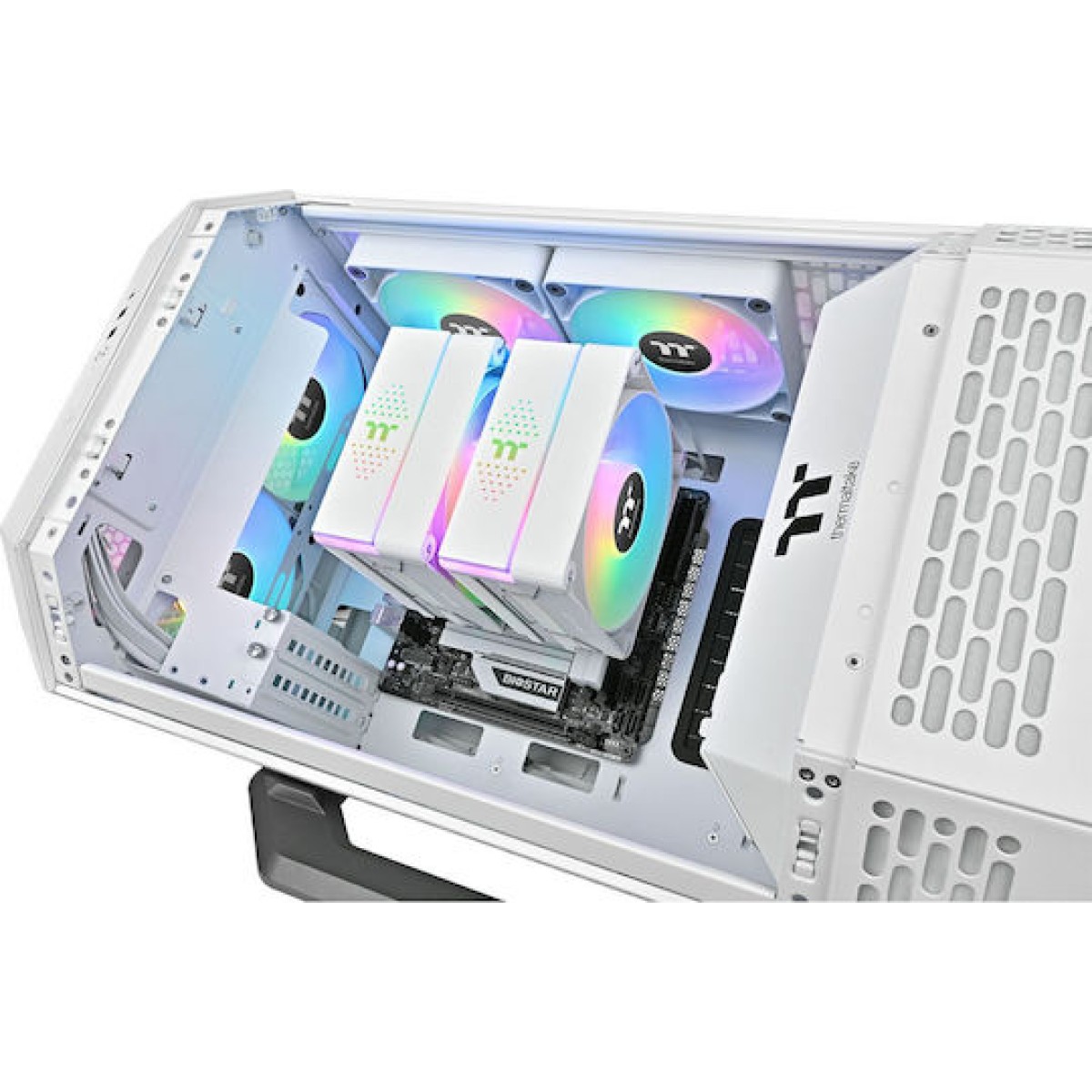 Thermaltake Astria 600 Ψύκτρα Επεξεργαστή για Socket AM4/AM5/1200/115x/1700 με ARGB Φωτισμό Λευκή