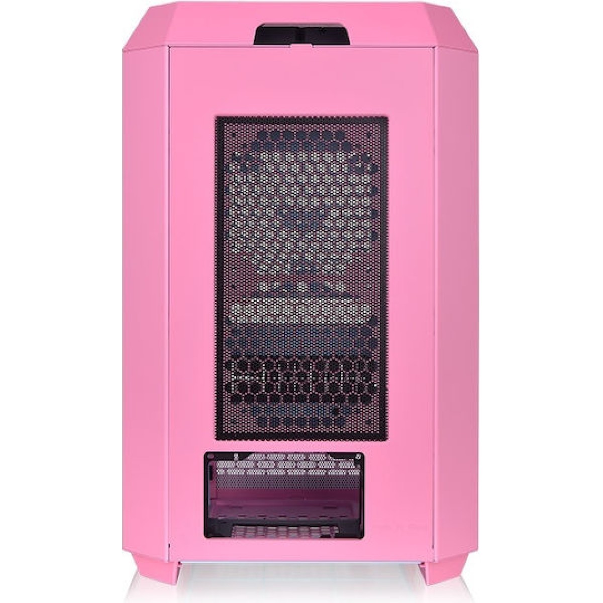 Thermaltake The Tower 300 Micro Tower Κουτί Υπολογιστή με Πλαϊνό Παράθυρο και RGB Φωτισμό Bubble Pink