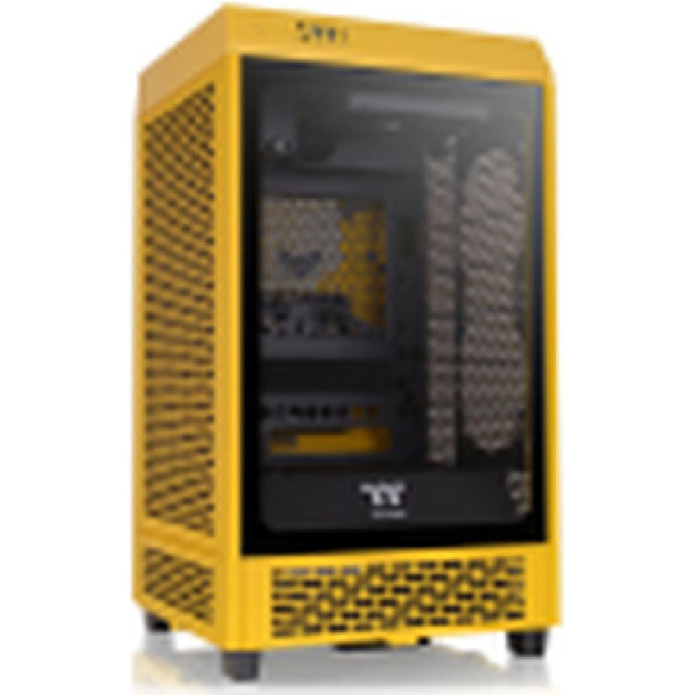 Thermaltake The Tower 200 Mini Chassis Gaming Mini Tower Κουτί Υπολογιστή με Πλαϊνό Παράθυρο Bumblebee