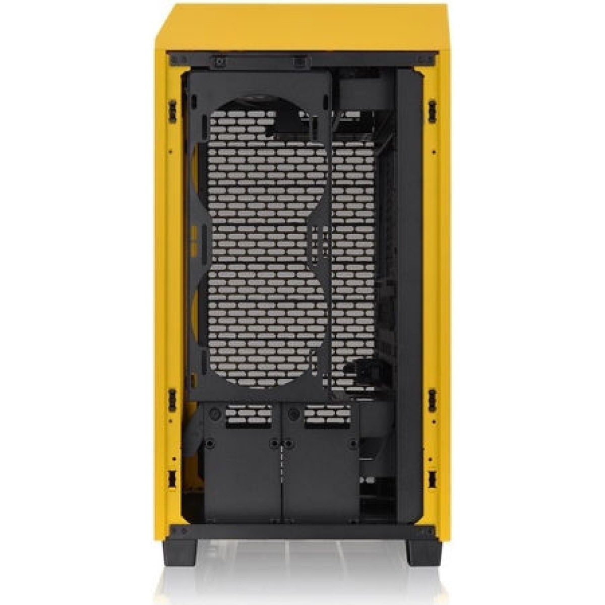 Thermaltake The Tower 200 Mini Chassis Gaming Mini Tower Κουτί Υπολογιστή με Πλαϊνό Παράθυρο Bumblebee