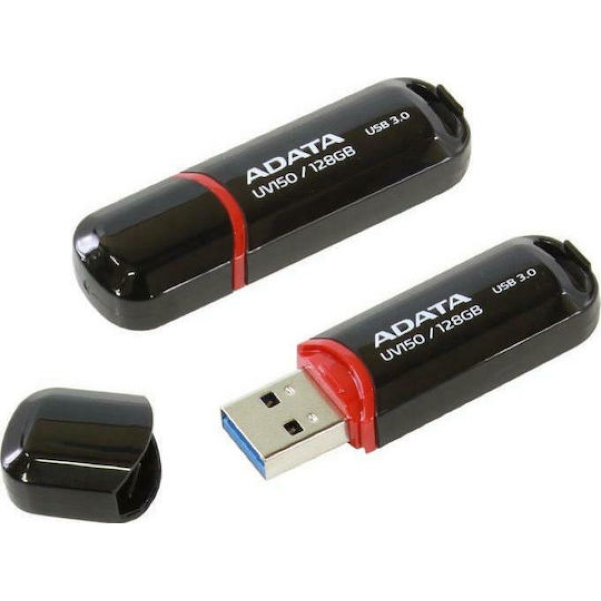 Adata DashDrive Value UV150 128GB USB 3.0 Stick Μαύρο