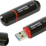 Adata DashDrive Value UV150 128GB USB 3.0 Stick Μαύρο