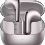 Xiaomi Buds 5 Bluetooth Handsfree Ακουστικά με Αντοχή στον Ιδρώτα και Θήκη Φόρτισης Titan Gray