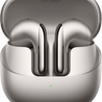 Xiaomi Buds 5 Bluetooth Handsfree Ακουστικά με Αντοχή στον Ιδρώτα και Θήκη Φόρτισης Titan Gray