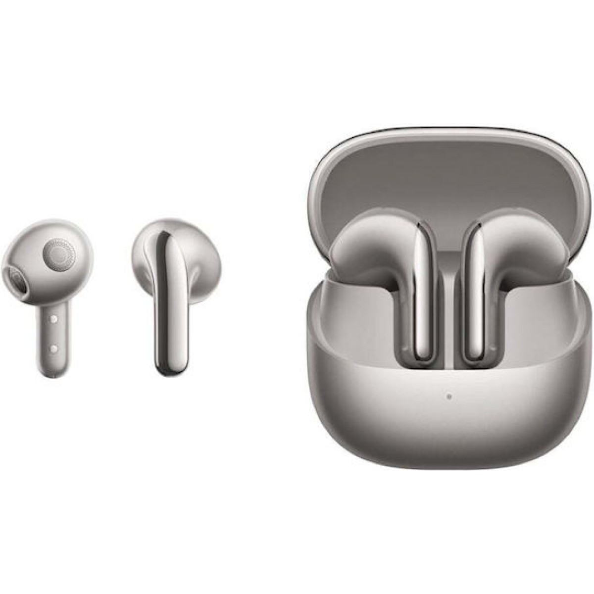 Xiaomi Buds 5 Bluetooth Handsfree Ακουστικά με Αντοχή στον Ιδρώτα και Θήκη Φόρτισης Titan Gray