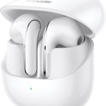 Xiaomi Buds 5 Bluetooth Handsfree Ακουστικά με Αντοχή στον Ιδρώτα και Θήκη Φόρτισης Λευκά