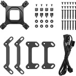 Deepcool Mystique 360 Υδρόψυξη Επεξεργαστή Τριπλού Ανεμιστήρα 120mm για Socket AM4/AM5/1700/1200/115x με ARGB Φωτισμό