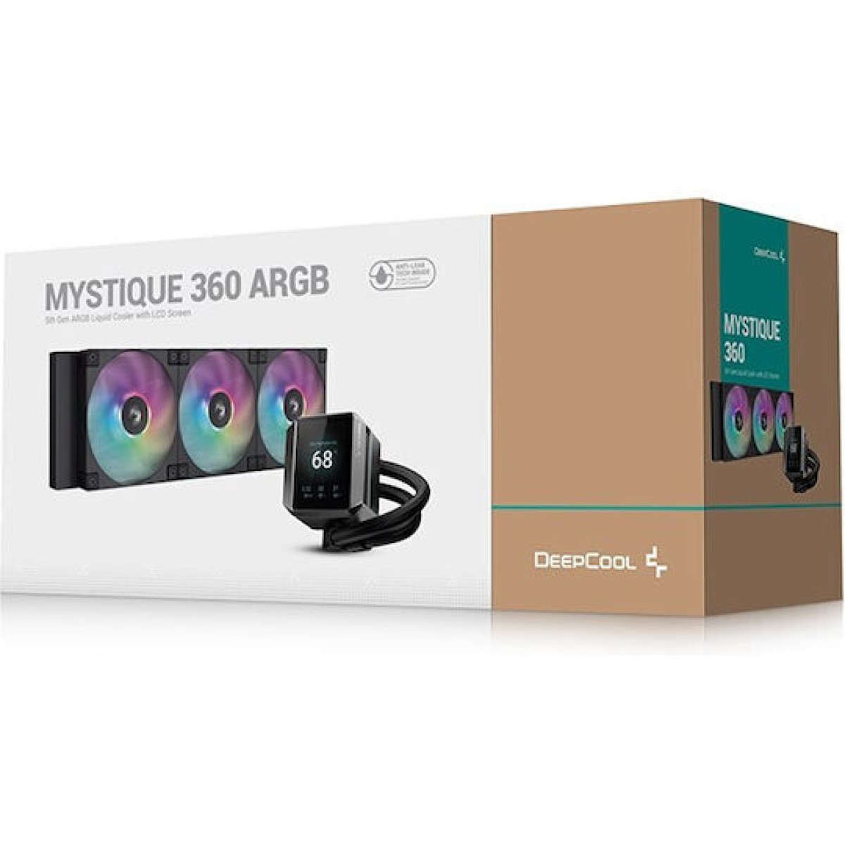 Deepcool Mystique 360 Υδρόψυξη Επεξεργαστή Τριπλού Ανεμιστήρα 120mm για Socket AM4/AM5/1700/1200/115x με ARGB Φωτισμό