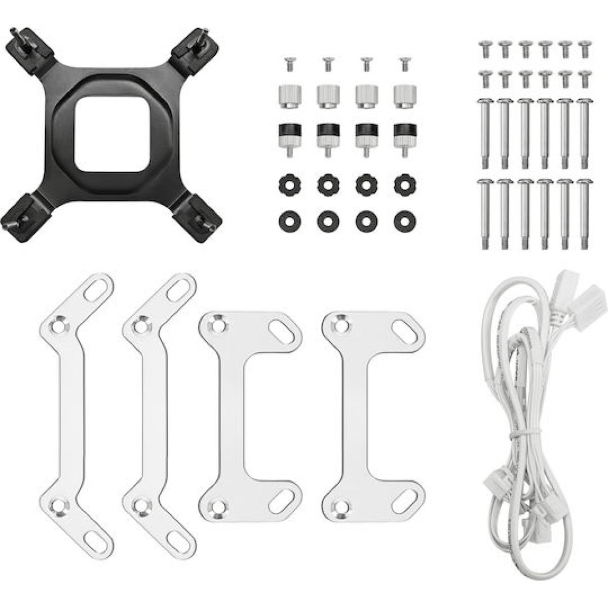 Deepcool Mystique 360 WH ARGB Υδρόψυξη Επεξεργαστή Τριπλού Ανεμιστήρα 120mm για Socket AM4/AM5/1700/1200/115x Λευκή