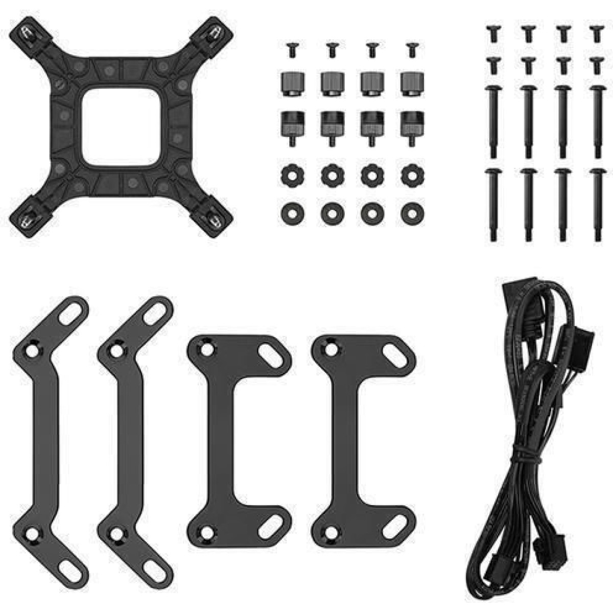 Deepcool LP240 Υδρόψυξη Επεξεργαστή Διπλού Ανεμιστήρα 120mm για Socket AM4/AM5/1700/1200/115x με ARGB Φωτισμό