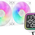 Deepcool LD240 Υδρόψυξη Επεξεργαστή Διπλού Ανεμιστήρα 120mm για Socket AM4/AM5/1700/1200/115x Λευκή