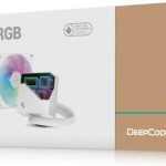 Deepcool LT240 Υδρόψυξη Επεξεργαστή Διπλού Ανεμιστήρα 120mm για Socket AM4/AM5/1700/1200/115x με ARGB Φωτισμό Λευκή