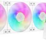 Deepcool LT360 Υδρόψυξη Επεξεργαστή Τριπλού Ανεμιστήρα 120mm για Socket AM4/AM5/1700/1200/115x με ARGB Φωτισμό Λευκή