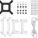 Deepcool LT360 Υδρόψυξη Επεξεργαστή Τριπλού Ανεμιστήρα 120mm για Socket AM4/AM5/1700/1200/115x με ARGB Φωτισμό Λευκή