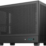 Deepcool CH160 Mesh Mini Tower Κουτί Υπολογιστή Μαύρο