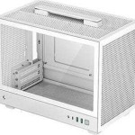 Deepcool CH160 Mesh Mini Tower Κουτί Υπολογιστή με Πλαϊνό Παράθυρο Λευκό