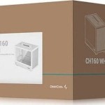 Deepcool CH160 Mesh Mini Tower Κουτί Υπολογιστή με Πλαϊνό Παράθυρο Λευκό