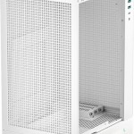 Deepcool CH170 Digital Mini Tower Κουτί Υπολογιστή με Πλαϊνό Παράθυρο Λευκό