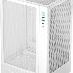 Deepcool CH170 Digital Mini Tower Κουτί Υπολογιστή με Πλαϊνό Παράθυρο Λευκό